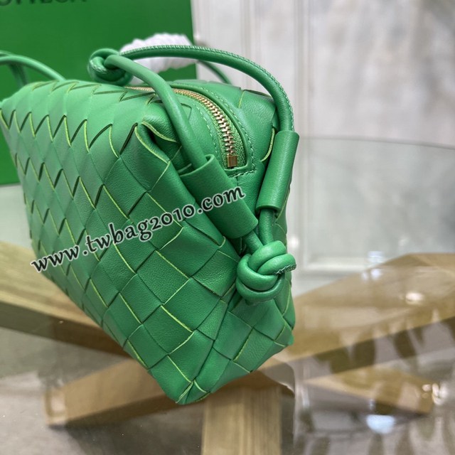 Bottega veneta高端女包 98090 寶緹嘉新款編織小方包 BV經典款編織小號肩背女包  gxz1313